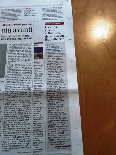 Il caso Gurakuqi